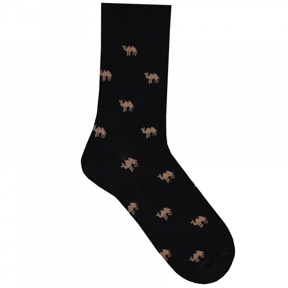 Шкарпетки чоловічі Premier Socks з верблюдами р.27 чорний