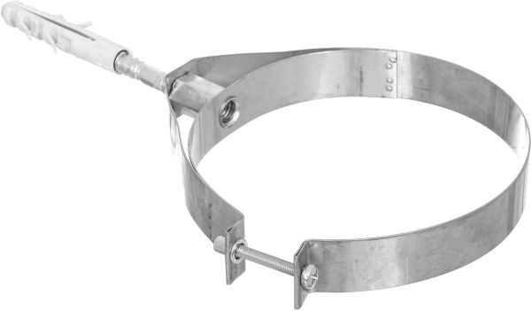 Скоба кріплення 1 мм нерж Ф160 мм LIRA-LTD 