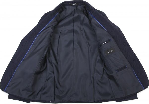 Пиджак школьный LILUS р.140 синий 217П мод.С 