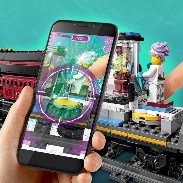Конструктор LEGO Hidden Side Примарний потяг-експрес 70424