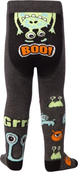 Колготки дитячі Conte-Kids TIP-TOP (веселі ніжки) 481 14С-79СП р.128-134 темно-сірий 