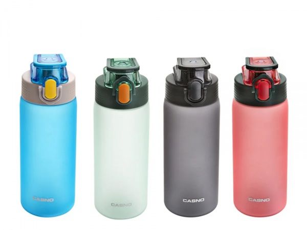 Пляшка для води 550 мл Casno чорний KXN-1225_Black