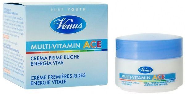 Крем для лица дневной Venus мультивитаминный увлажняющий 50 мл