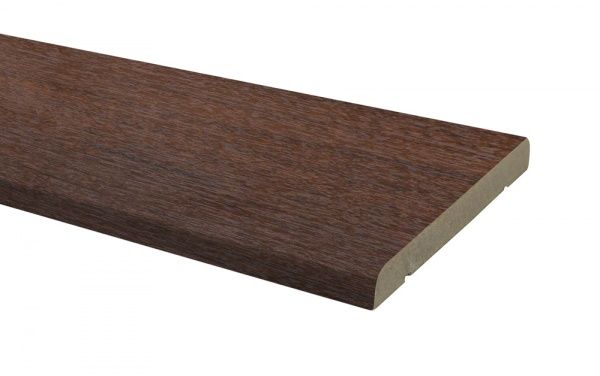 Наличник прямоугольный ПВХ ОМиС 8х70х2200 мм каштан европейский 