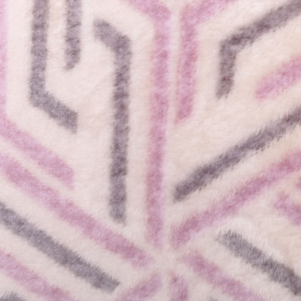 Подушка декоративная Metrix 45x45 см розовый с принтом Frannel 