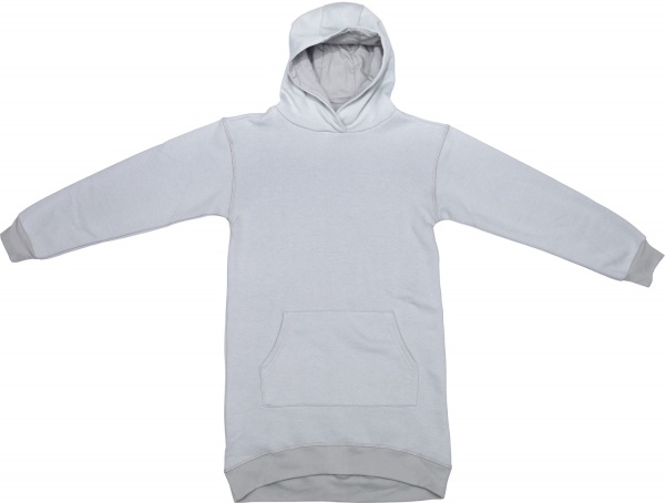 Платье Роза р.146 серый 210631 