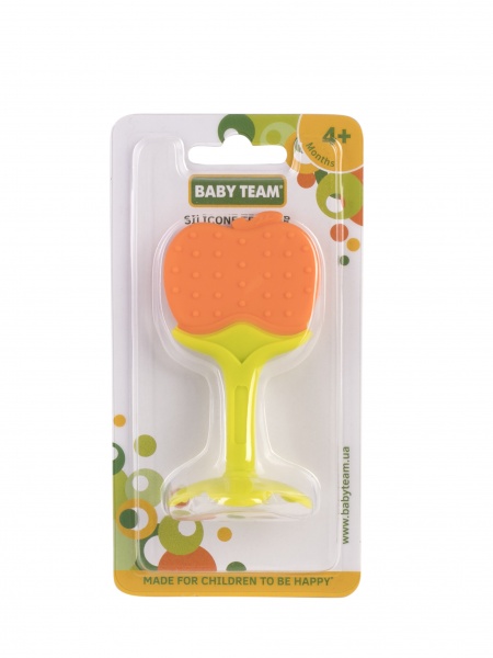 Прорезыватель силиконовый Baby Team Фруктовое дерево в ассортименте