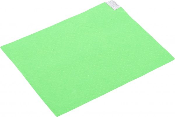 Фетр с принтом Горох салатовый 165094 1 мм, 42,5x33 см