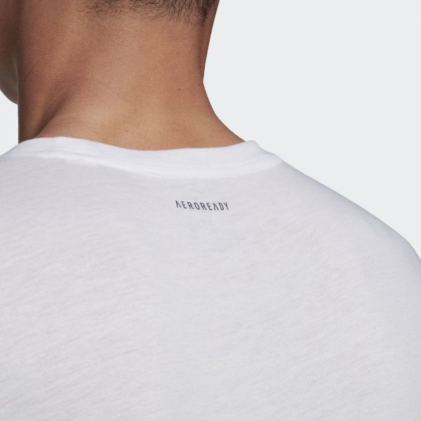 Футболка Adidas FAST GFX Tee FJ4997 L білий