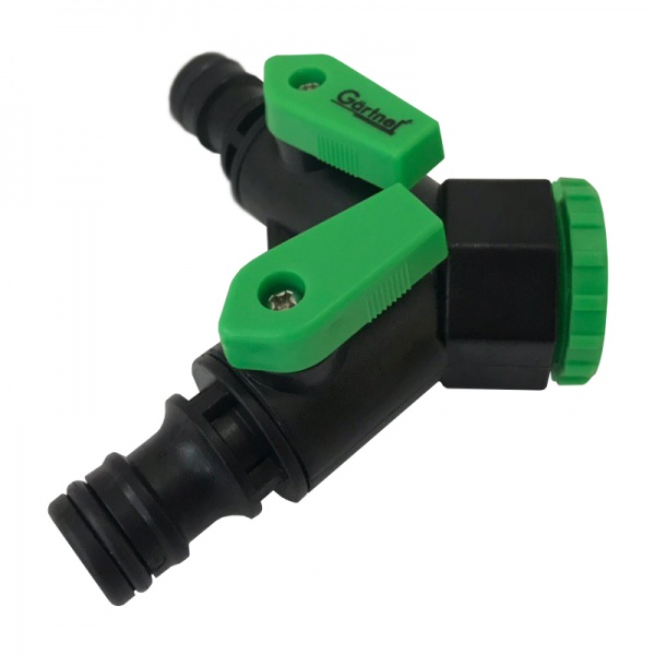 Распределитель Gartner 2-канальный с внутренней резьбой 3/4″ та 1″ 80050020