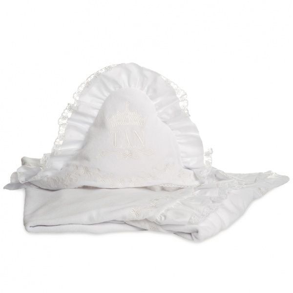 Комплект для крещения Tigres р.62 белый ВК-0017 