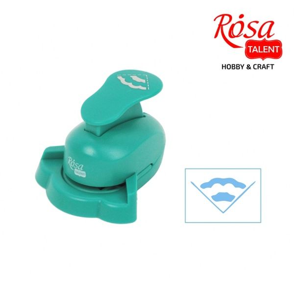 Дырокол угловой для фото Узор №16 Rosa Talent