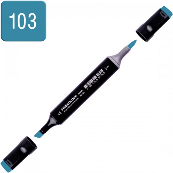 Маркер спиртовой FINECOLOUR EF102-103 темный чирок 
