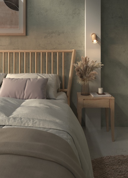 Спот Iterna Накладной Alta 1xGU10 дерево темное LW070 