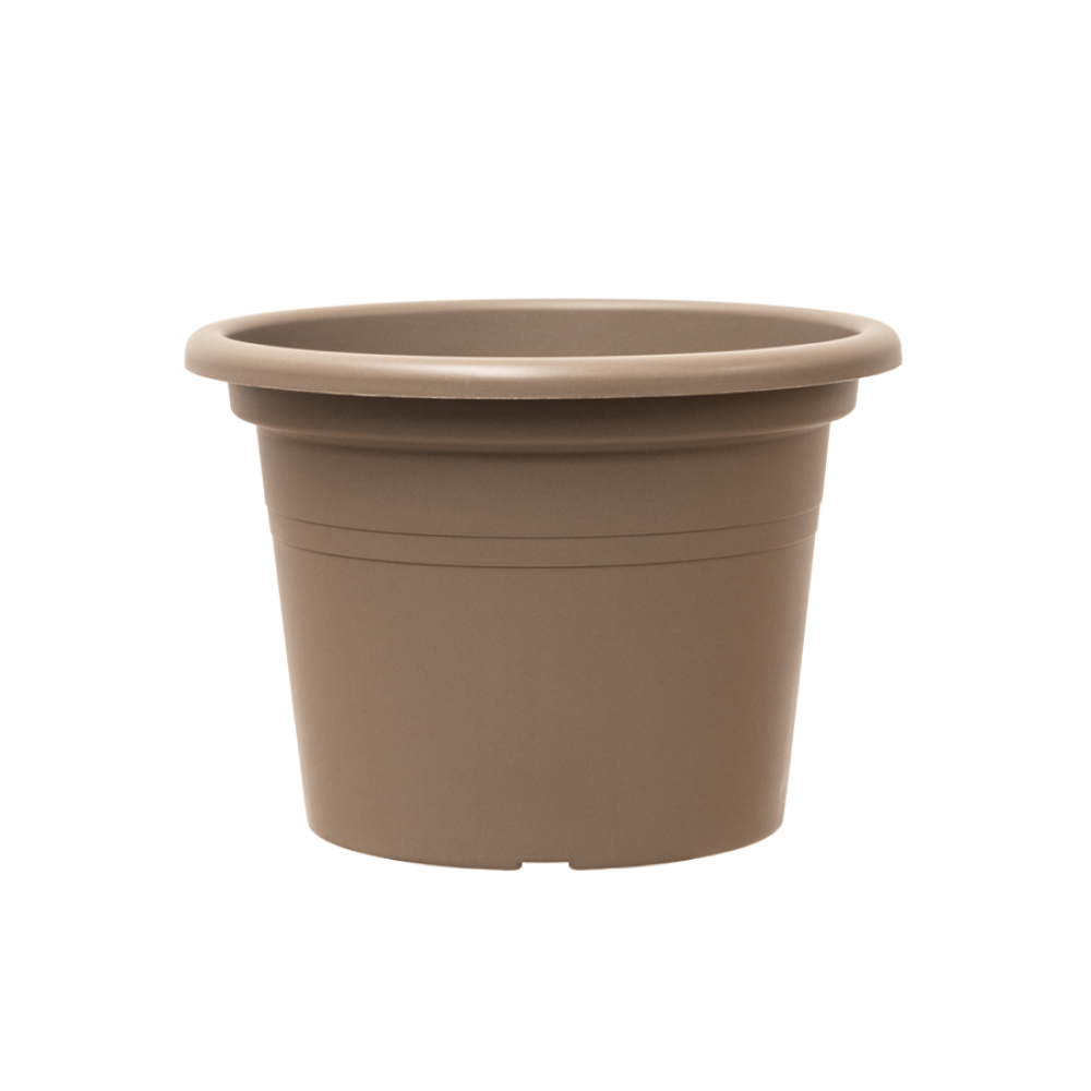 Вазон пластик BASIC ROUND 60 см круглый песочный 69 л TeraPlast (33001060406)