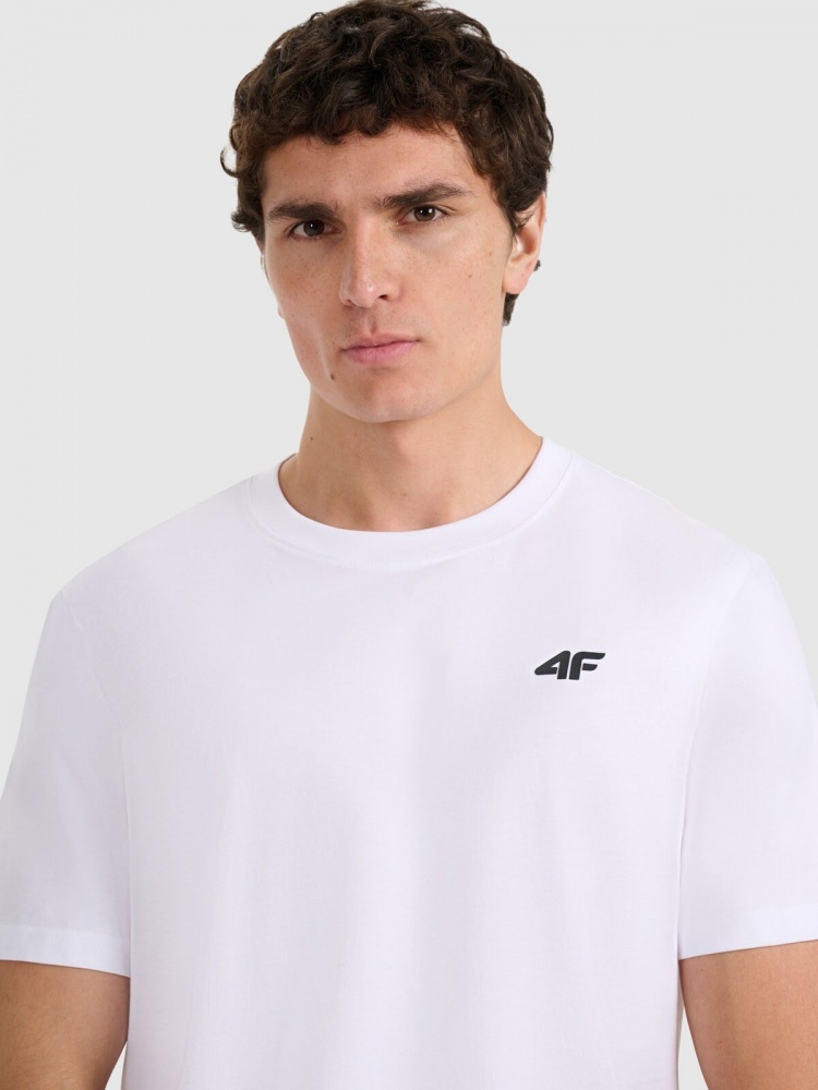 Футболка 4F TSHIRT M3250 4FRMM00TTSHM3250-10S р.XL білий