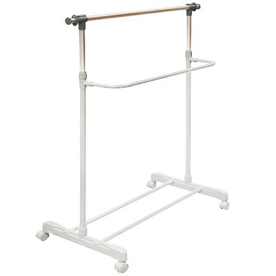 Держатель для одежды одинарный Maxplus 160 см белый