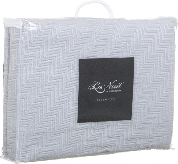 Покрывало Lordelo 230x260 см La Nuit серебристый 