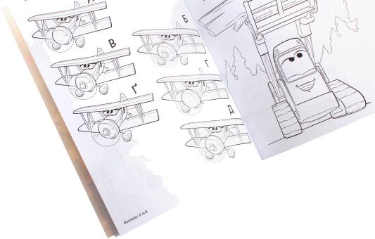 Раскраска «Disney 5 раскрасок + 1 в подарок для мальчиков (набор в папке)» 978-966-943-465-4