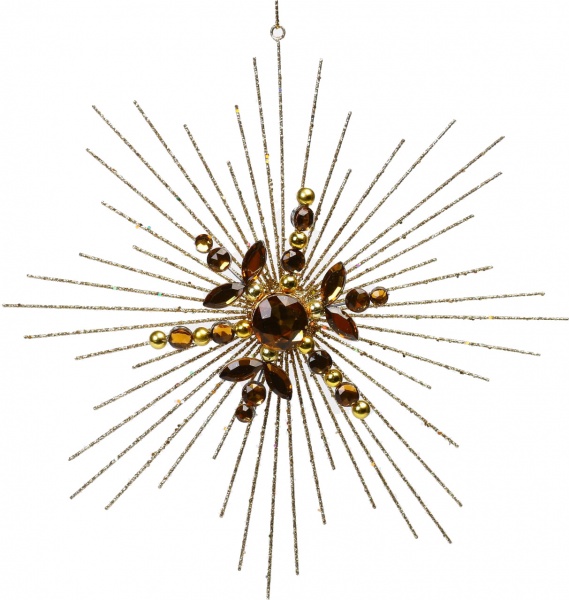 Підвіска Зірка промениста 19 см в асортименті EPI-F19520177/181