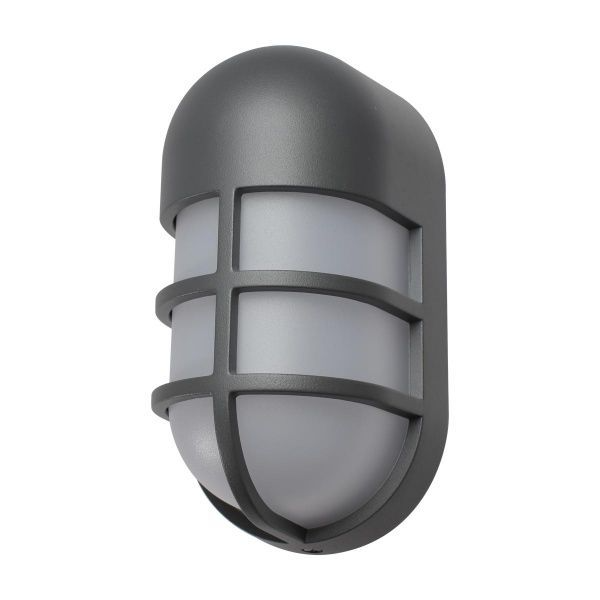Светильник уличный настенный Lutec LED 15 Вт IP54 серый BULLO 6383001118