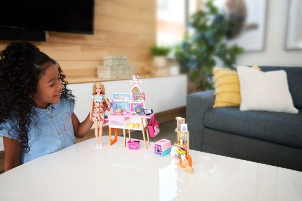 Набор с куклой Barbie Все для домашних любимцев