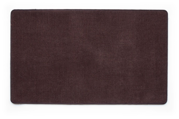 Коврик Dariana Шерсть коричневый 45х75 см