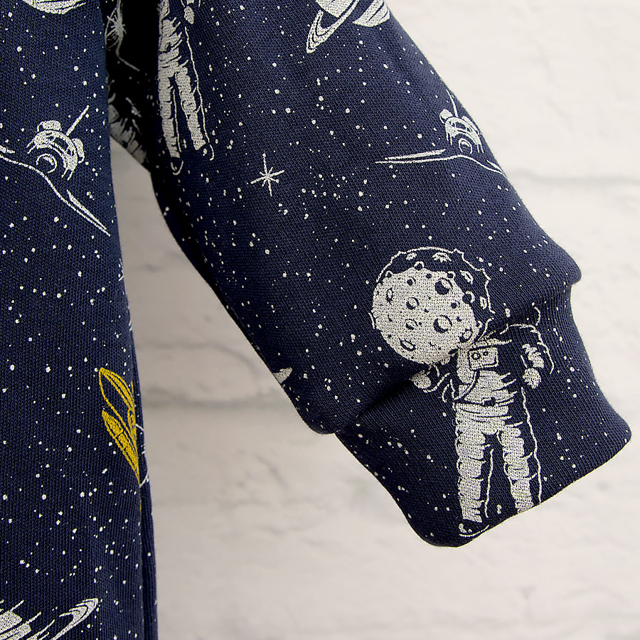 Чоловічок для хлопчика Blanka Космос р.80-86 синій 110511