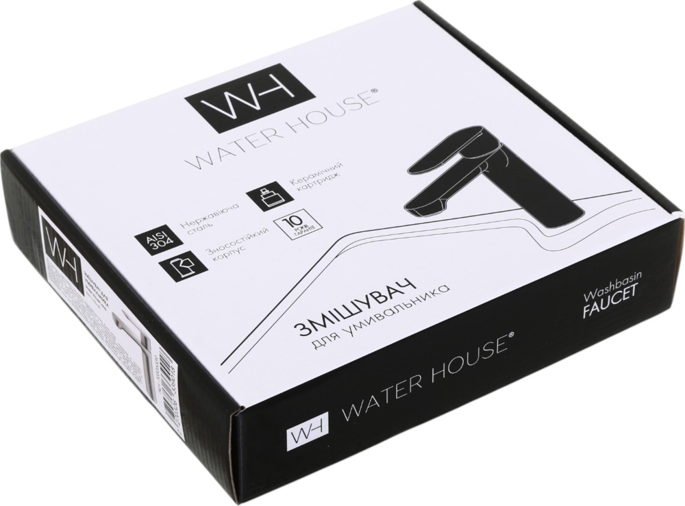 Смеситель для умывальника Water House Loop хром