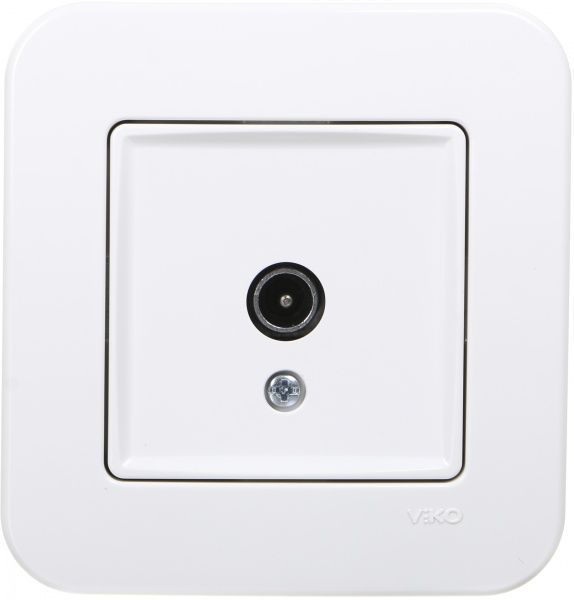 Розетка TV Viko Rollina білий 90420010