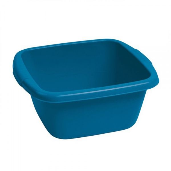 Таз пластиковый Curver ЛЮКС квадратный морская волна 10 л 