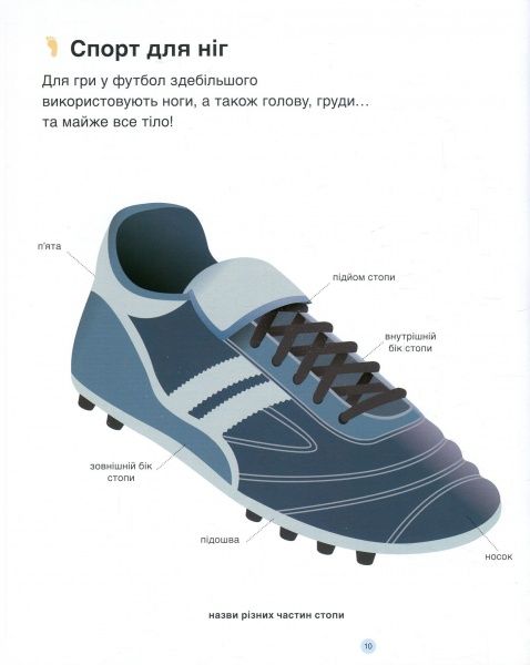 Книга Орели Саразен «Футбол» 978-617-7563-56-2