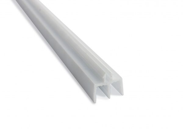 Напрямна розсувна 4 мм верхня біла 2 м