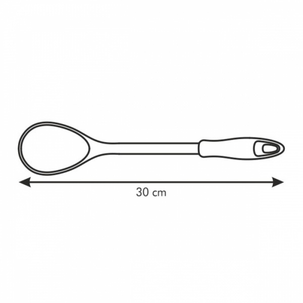 Ложка дерев'яна овальна Presto Wood 637208 Tescoma