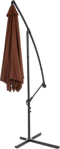 Зонт садовый Indigo с наклоном коричневый FNGD-03 3,5 м