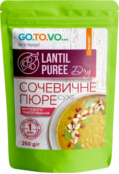 Пюре GO.TO.VO. сухе сочевичне 250 г (4820015739872) 