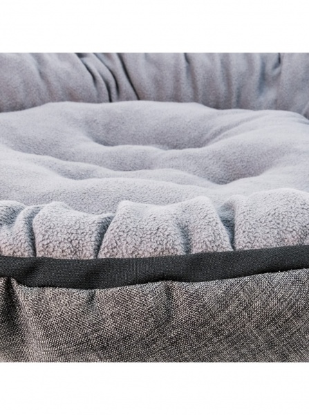 Лежак FX home 56x56x10 см серый 012022