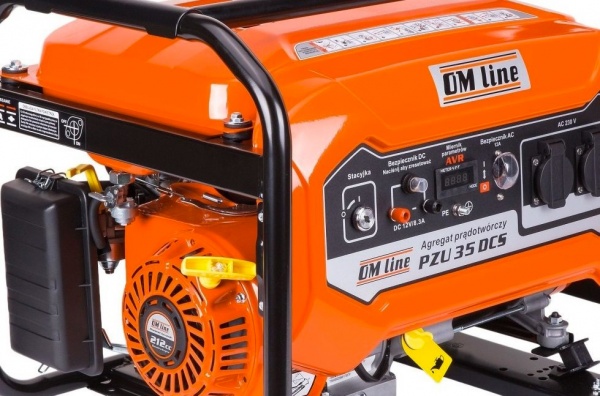 Электрогенераторная установка Oleo-Mac 2,8 кВт / 3,1 кВт 12 В PZU 35 DCS бензин