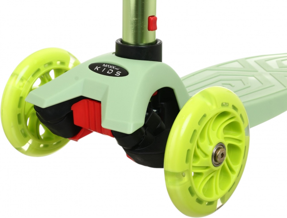 Самокат MaxxPro kids зелений LS306/maxi/ green