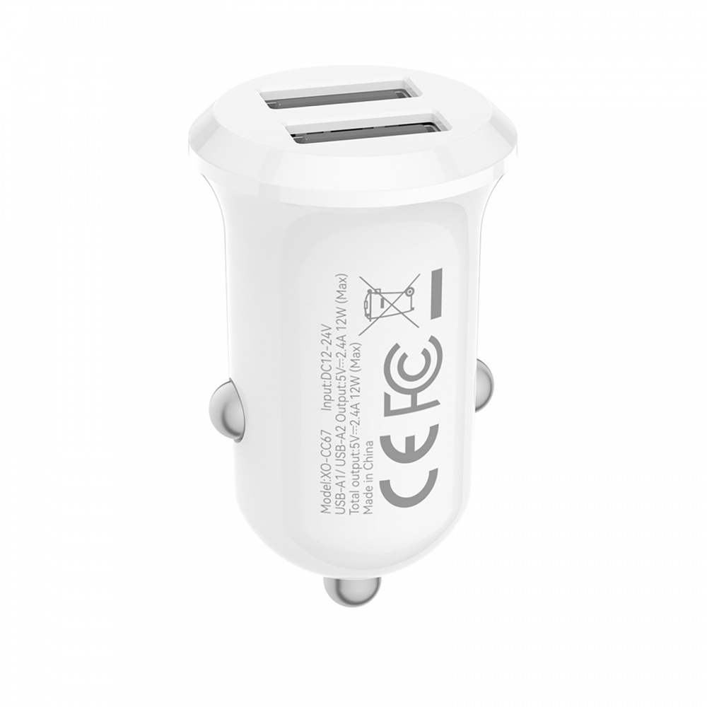 Автомобильное зарядное устройство Xo CC67 (CC67.white)