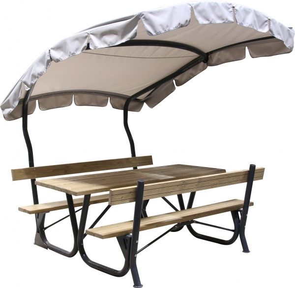 Комплект мебели Альтанка садовая с накрытием 