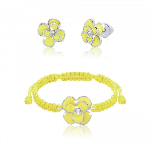 Кулон UMa&UMi Пион желтый