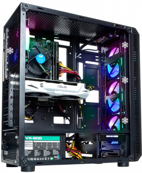 Компьютер персональный Artline Gaming X43 (X43v06) black