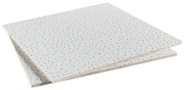 Плита подвесного потолка AMF Ecomin Trento board KCS 600х600х13 мм 