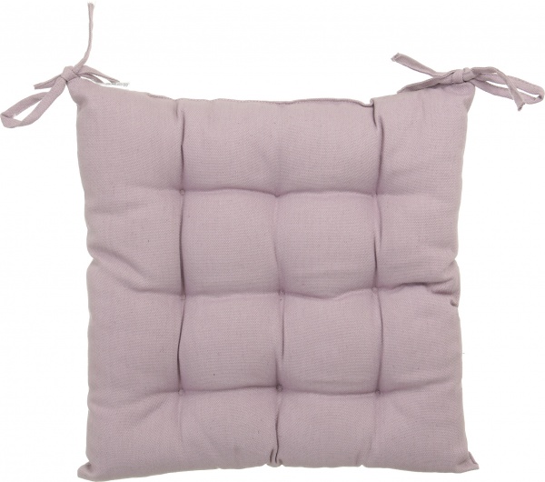 Подушка на стул Классик пурпурная 37х37см Luna