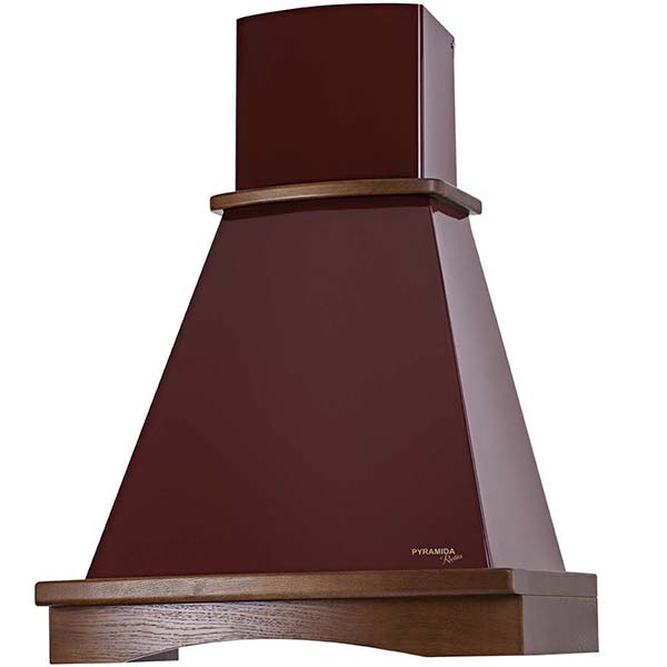 Вытяжка Pyramida R U Burgundy nut 60 см