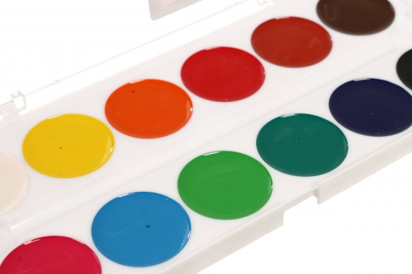 Акварель медовая Space 18 цветов без кисточки Nota Bene