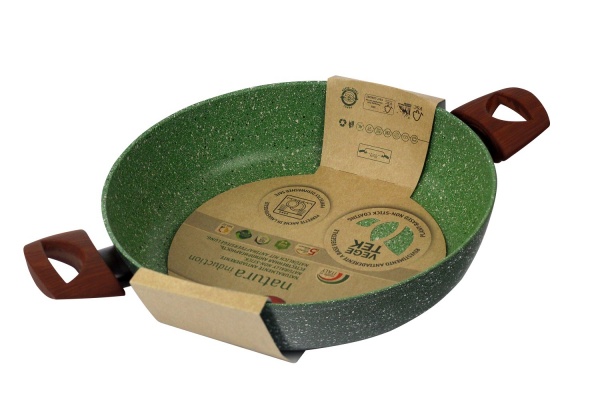 Сотейник с двумя ручками Natura Induction 28 см TVS