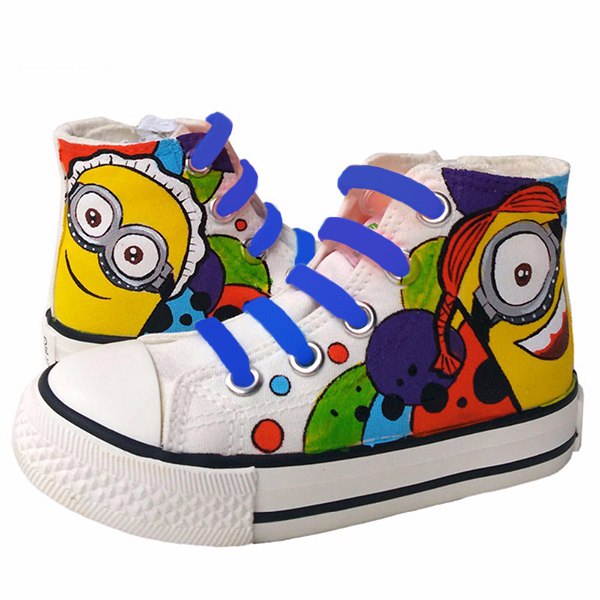 Шнурки силиконовые AntiLaces Kids 38 мм 12 шт. синий