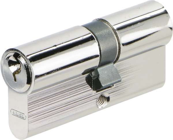 Цилиндр Abus E45 30x35 ключ-ключ 65 мм матовый никель 2240631736017